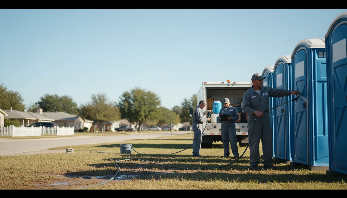 Long-Term Portable Toilet Rental in Barhamsville, VA near me